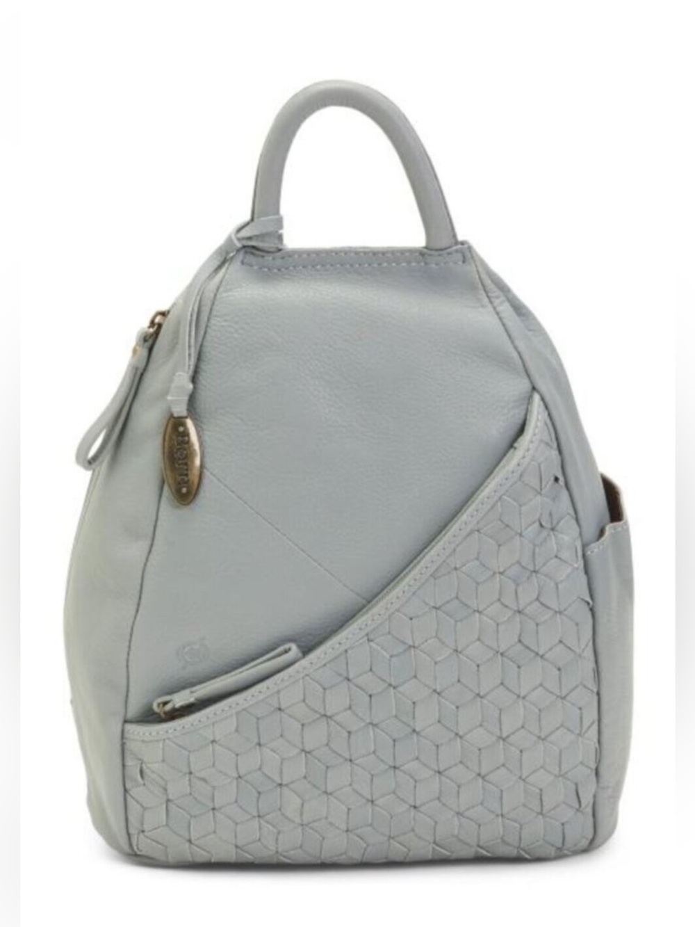 BORN Leather Millport Woven Sling Backpack
